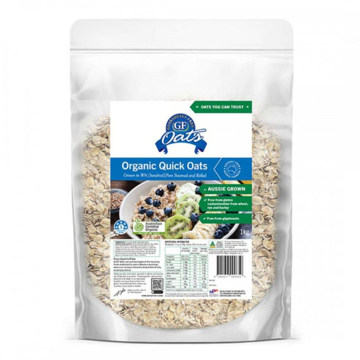 GF Oats Organic Quick Oats 1kg