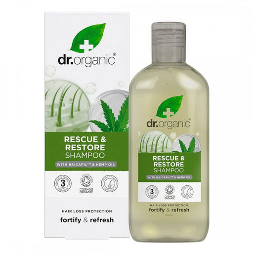 Dr.Organic Hemp Oil Rescue & Restore Shampoo 265ml