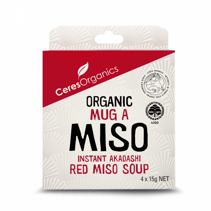 Ceres Organics Organic Mug A Miso 4 x 15g