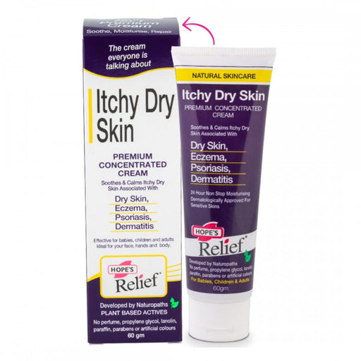 Hope's Relief Itchy Dry Skin Cream 60g - The Health Shop