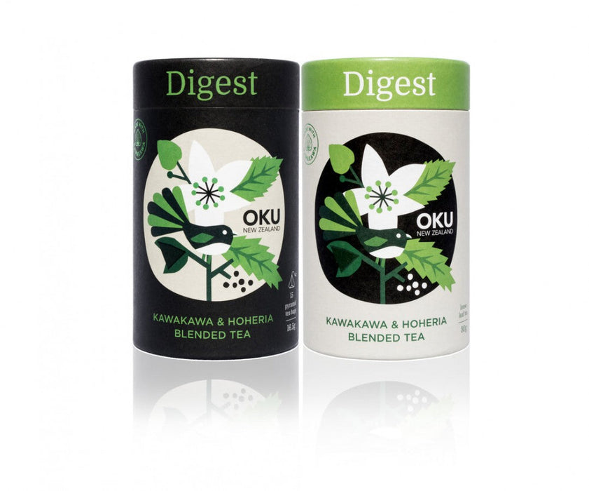 OKU Digest Kawakawa Blended Tea 15 teabags