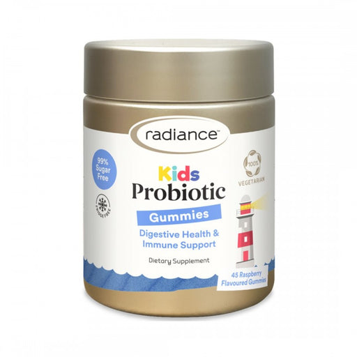 Radiance Kids Probiotic Gummies 45 raspberry flavour Natural Health > Supplements > Probiotics