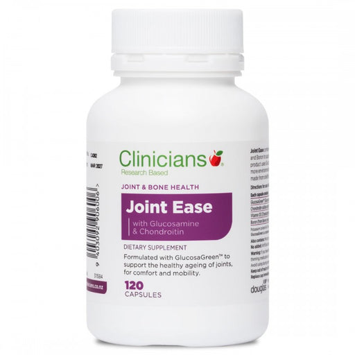 Clinicians Joint Ease with Glucosamine & Chondroitin 120caps - The Health Shop