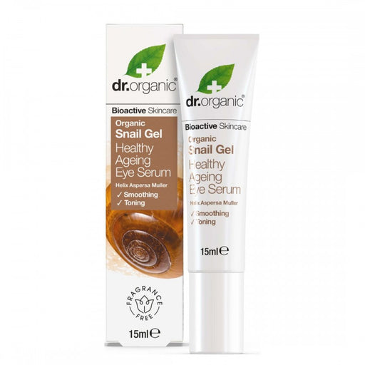 Dr.Organic Snail Gel Eye Serum 15ml - The Health Shop