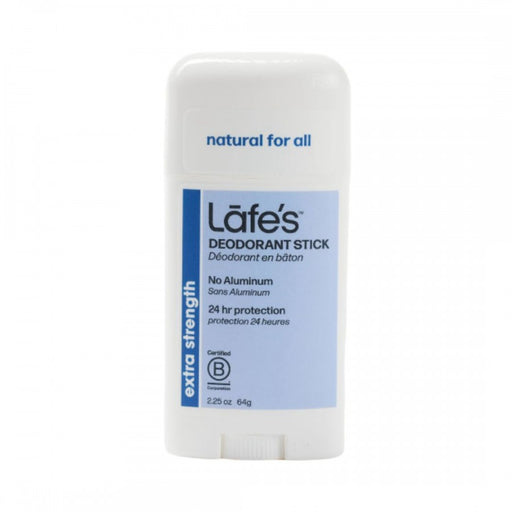 Lafe's Deodorant Stick, extra strength - The Health Shop