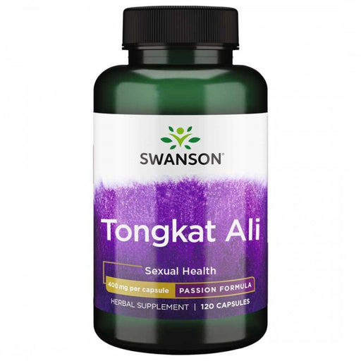 Swanson Tongkat Ali 400mg Passion Formula 120capsules - The Health Shop