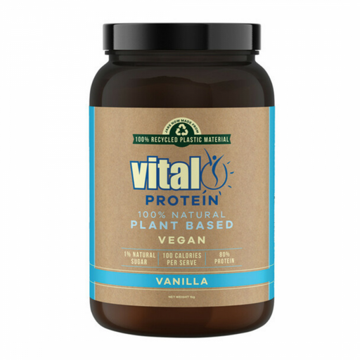 Vital Plant Protein, Vanilla 1kg - The Health Shop