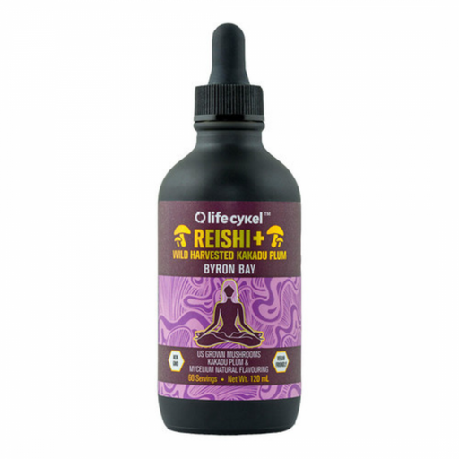 Life Cykel Reishi Mushroom Liquid Extract 120ml - The Health Shop