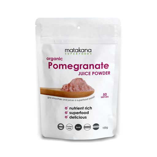 Matakana Superfoods Organic Pomegranate Juice Powder 100g - The Health Shop