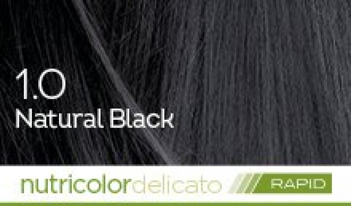 BioKap Nutricolor Delicato RAPID 1.0 Natural Black