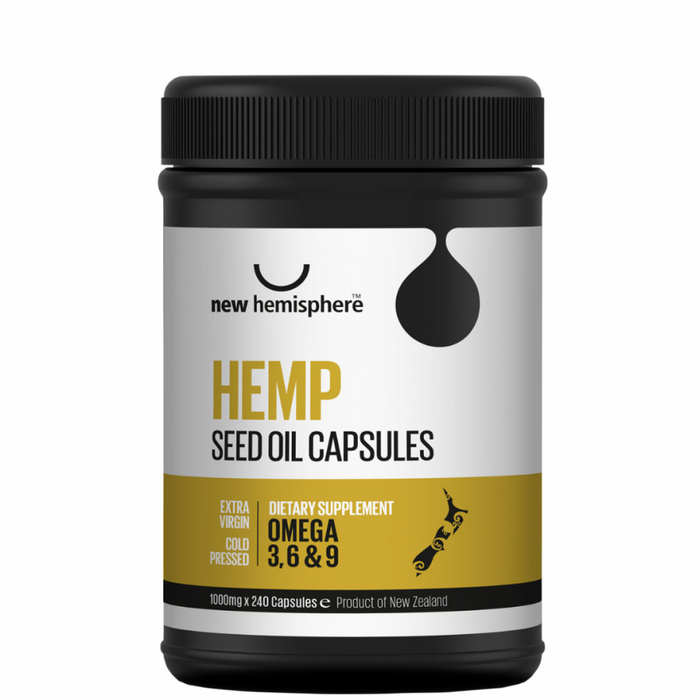 new hemisphere Hemp Seed Oil 240caps