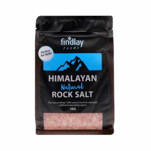 Findlay Foods Himalayan Natural Rock Salt 1kg - The Health Shop