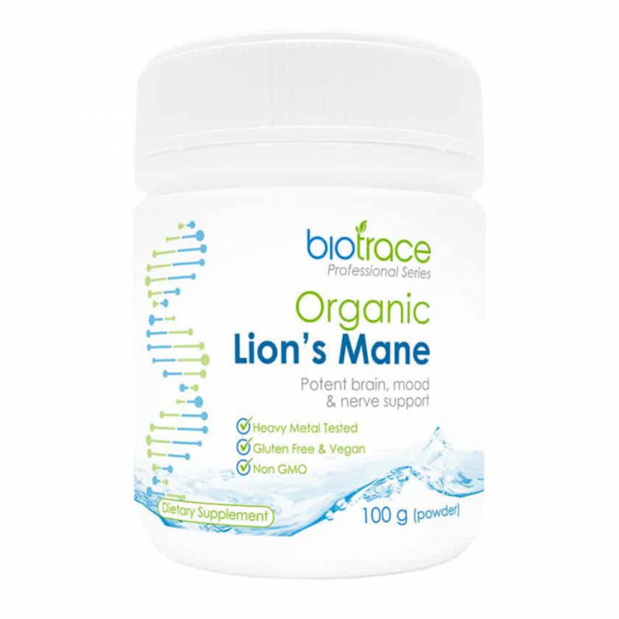 BioTrace Organic Lion's Mane Powder 100g