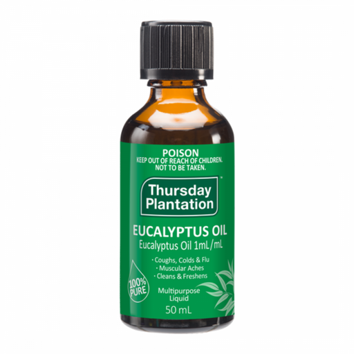 Thursday Plantation Eucalyptus Oil 100% Pure 50ml - The Health Shop