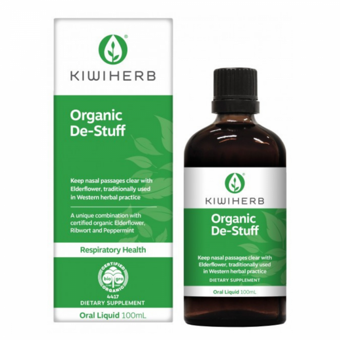 Kiwiherb Organic De-Stuff 100ml