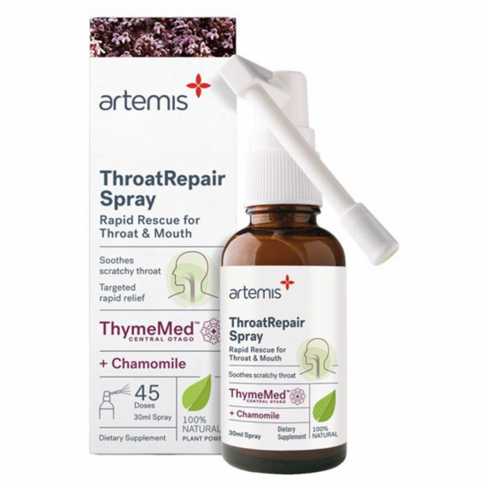 Artemis ThroatRepair Spray 30ml - The Health Shop