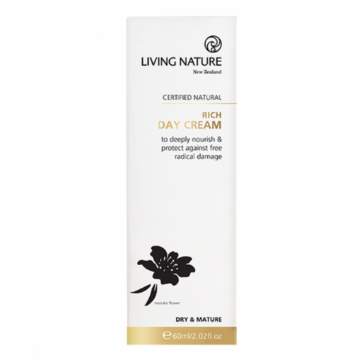 Living Nature Rich Day Cream 60ml - The Health Shop