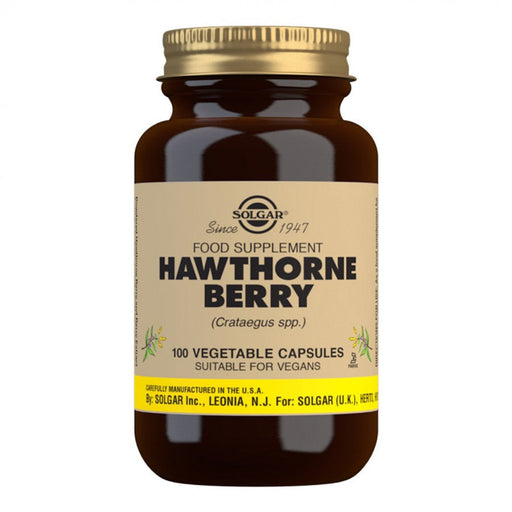 Solgar Hawthorne Berry 520mg 100vegcaps - The Health Shop