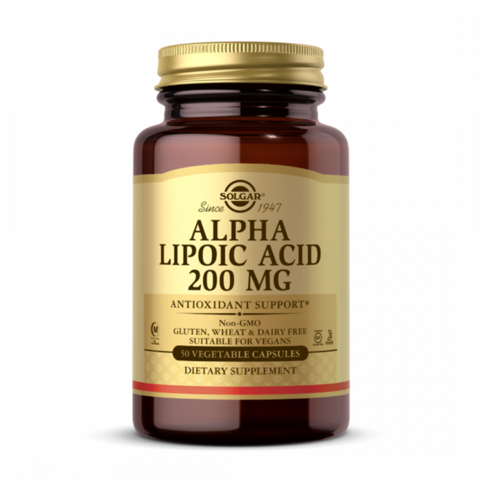 Solgar Alpha Lipoic Acid 200mg 50vegcaps