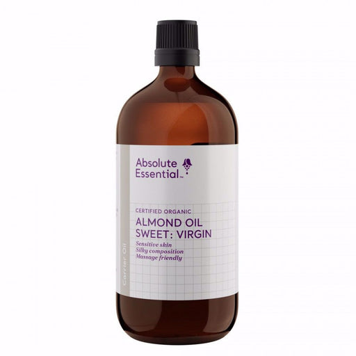 Absolute Essential Almond Oil Sweet: Virgin (Organic) 200ml - The Health Shop