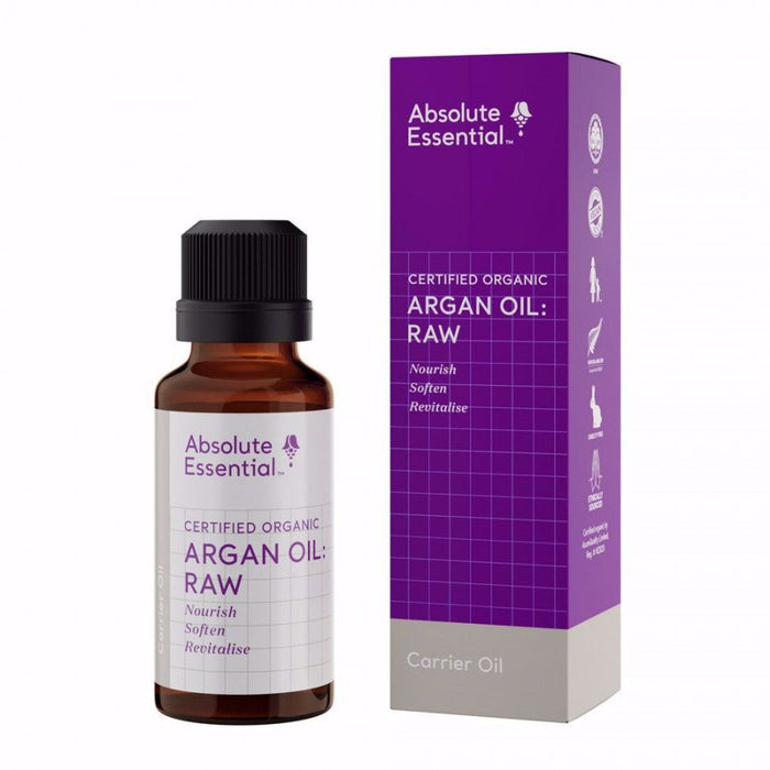 Absolute Essential Argan Oil: Raw (Organic) 25ml - The Health Shop