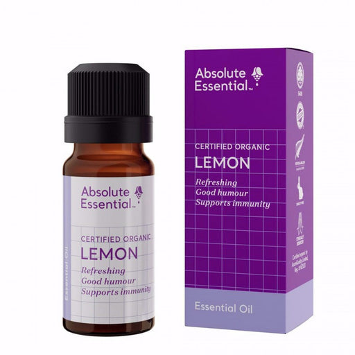 Absolute Essential Lemon (Organic) 10ml - The Health Shop