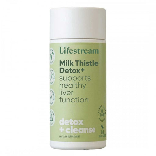 Lifestream Milk Thistle Detox+ 60 vege caps