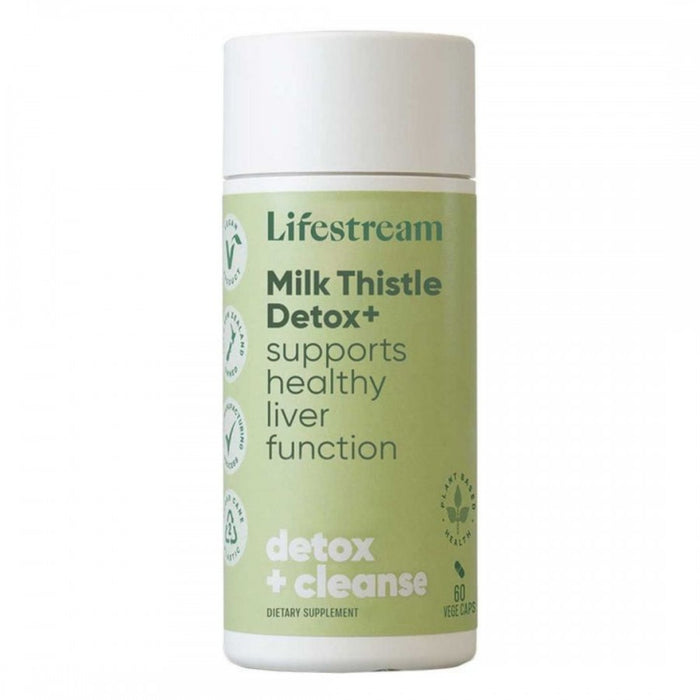 Lifestream Milk Thistle Detox+ 60 vege caps