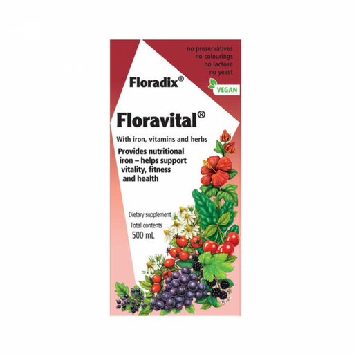 Floradix Floravital Liquid Iron and Vitamin Formula - The Health Shop