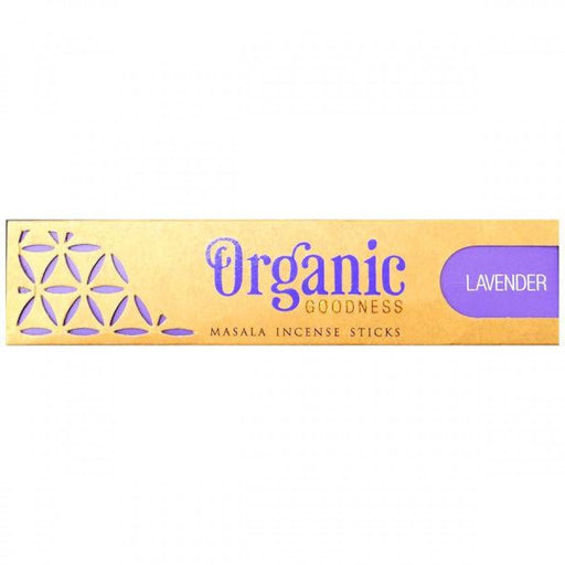 Organic Goodness Masala Incense Sticks, Lavender - The Health Shop