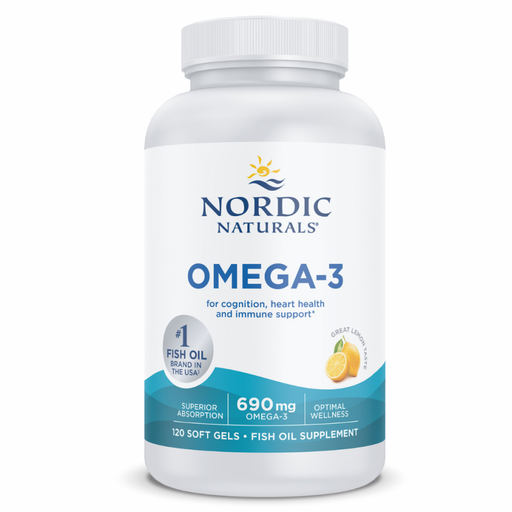 Nordic Naturals Omega-3 120 softgels - The Health Shop