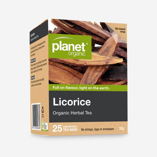 Planet Organic Licorice Tea 25 bags
