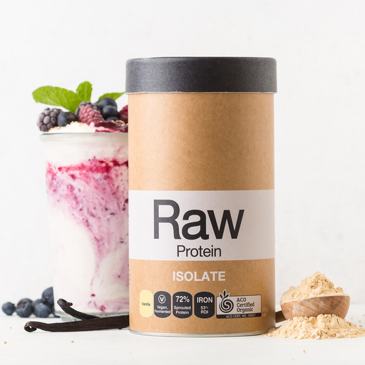 Amazonia Raw Protein Isolate - Vanilla 500g - The Health Shop