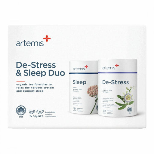 Artemis Organic De-Stress & Sleep Duo - The Health Shop