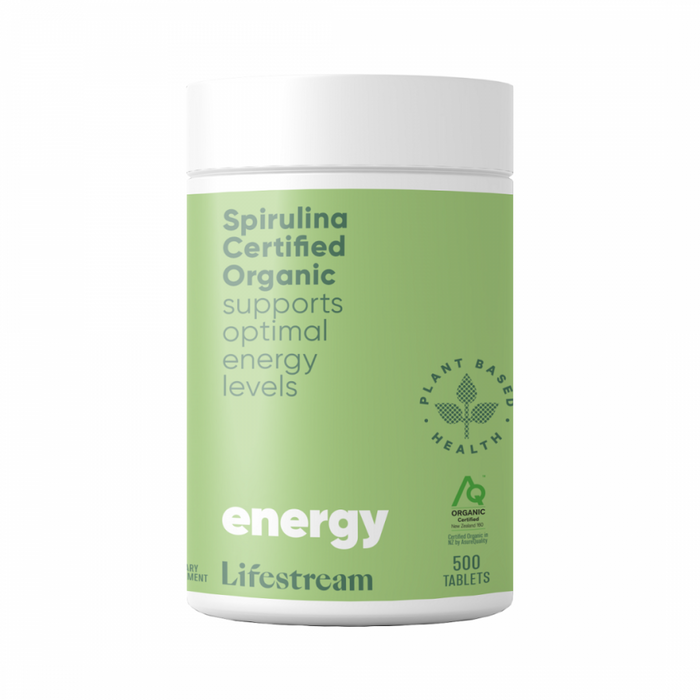 Lifestream Spirulina Certified Organic 500tabs - The Health Shop