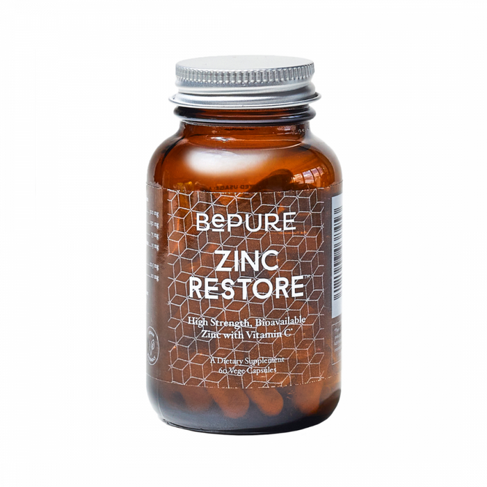 BePure Zinc Restore 60 vege caps - The Health Shop