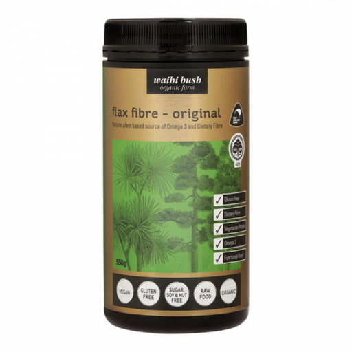 Waihi Bush Flax Fibre - Original 550g - The Health Shop