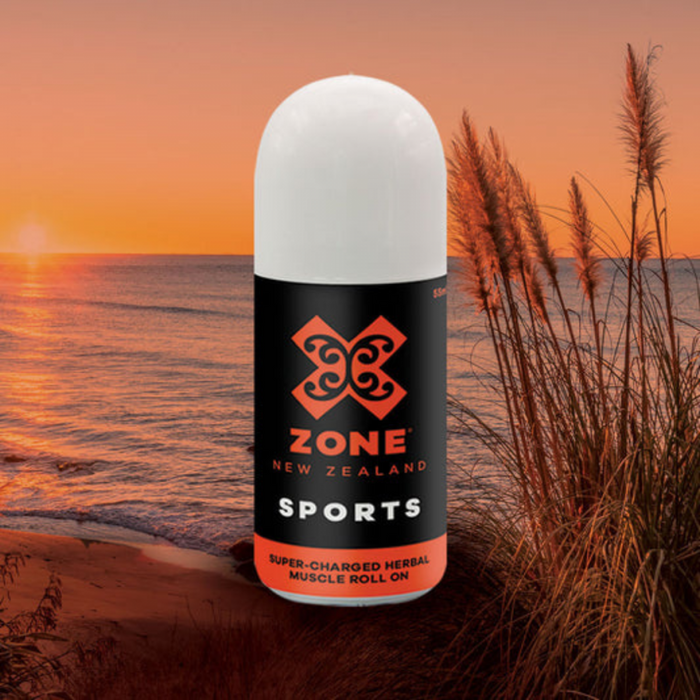 X-ZONE New Zealand SPORTS Herbal Muscle Roll On 55ml - The Health Shop