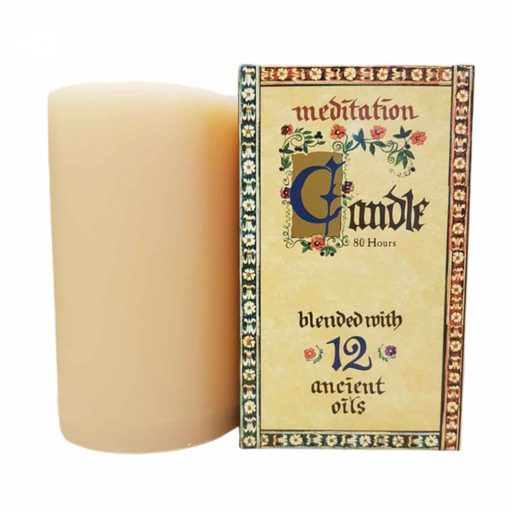 Meditation Oil Candle - 80 Hours - The Health Shop