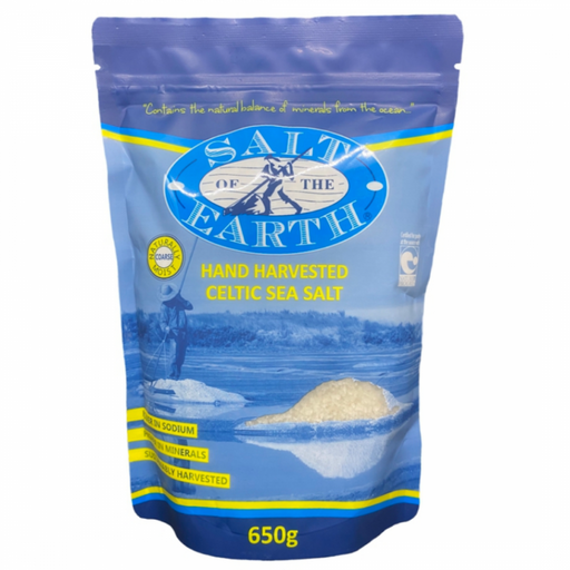 Salt Of The Earth Celtic Sea Salt, Coarse 650g - The Health Shop