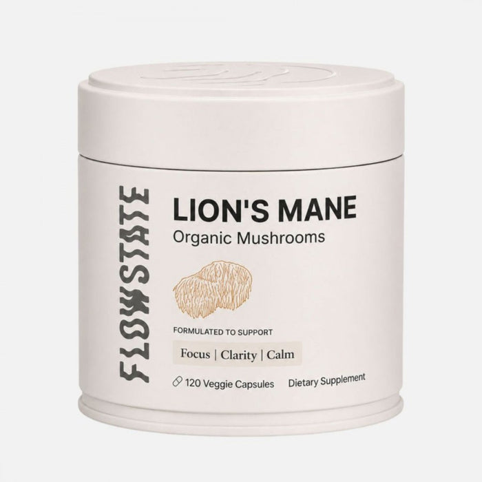 FLOW STATE Lion's Mane 120 veggie caps