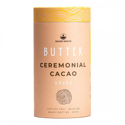 Seleno Health Organic AMARU Ceremonial Cacao Butter Drops 250g