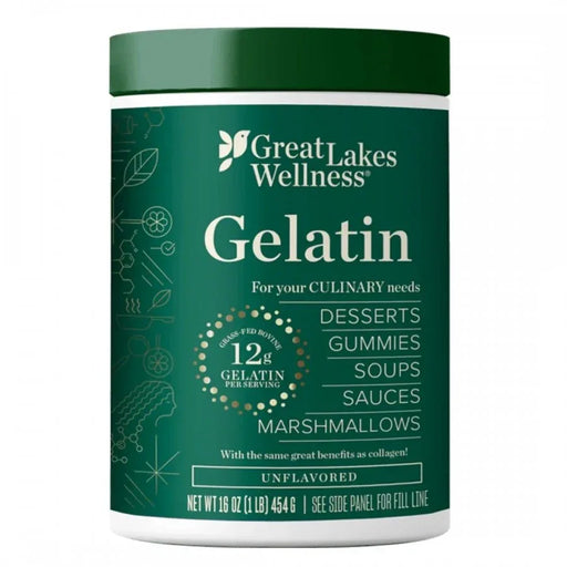 Great Lakes Wellness Gelatin, Unflavored 454g Food & Drink > Baking Goods