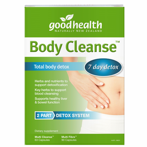 Goodhealth Total Body Cleanse Detox 2-part system - The Health Shop