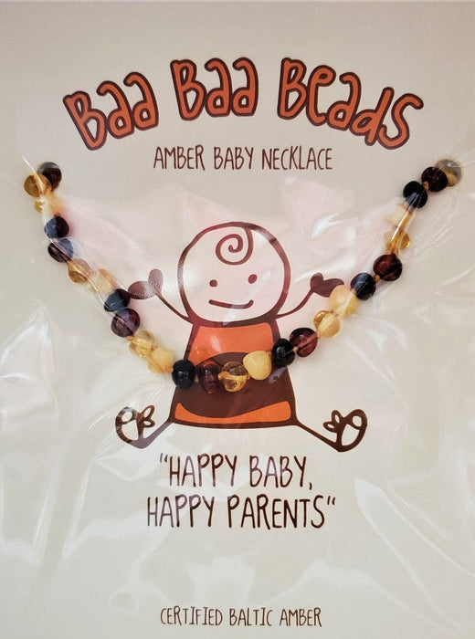 Baa Baa Beads Amber Baby Necklace - 32 & 36cm - The Health Shop