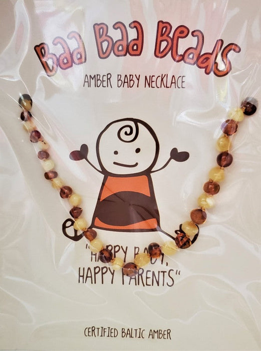 Baa Baa Beads Amber Baby Necklace - 32 & 36cm - The Health Shop