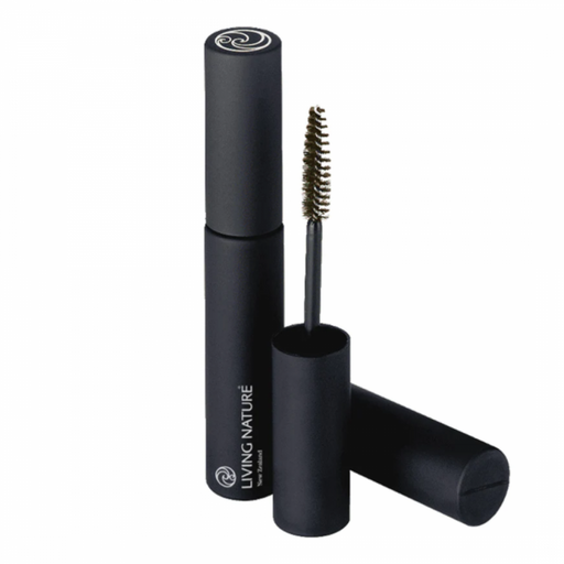 Living Nature Thickening Mascara, blackened brown - The Health Shop