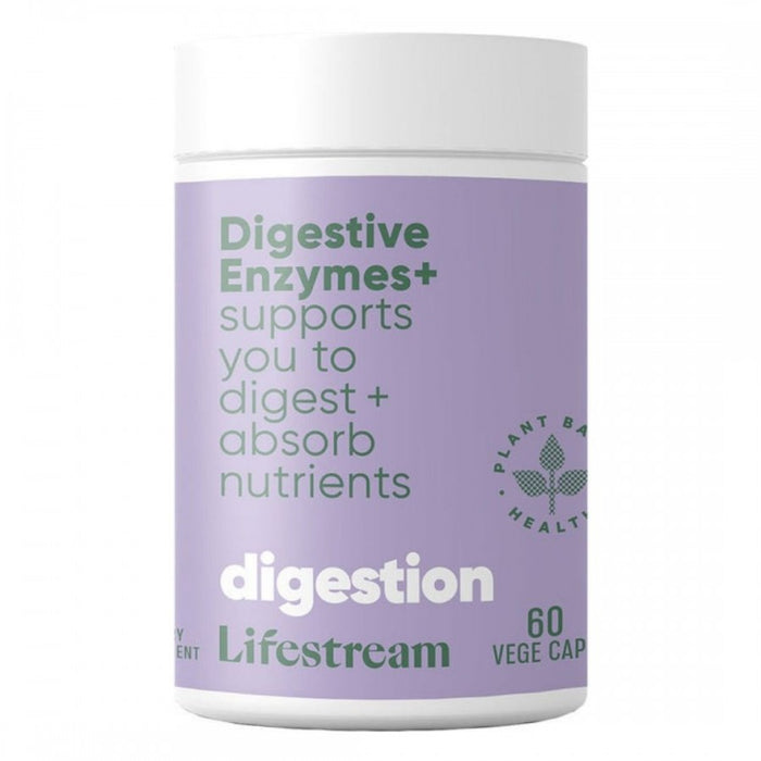 Lifestream Digestive Enzymes+ 60 vege caps