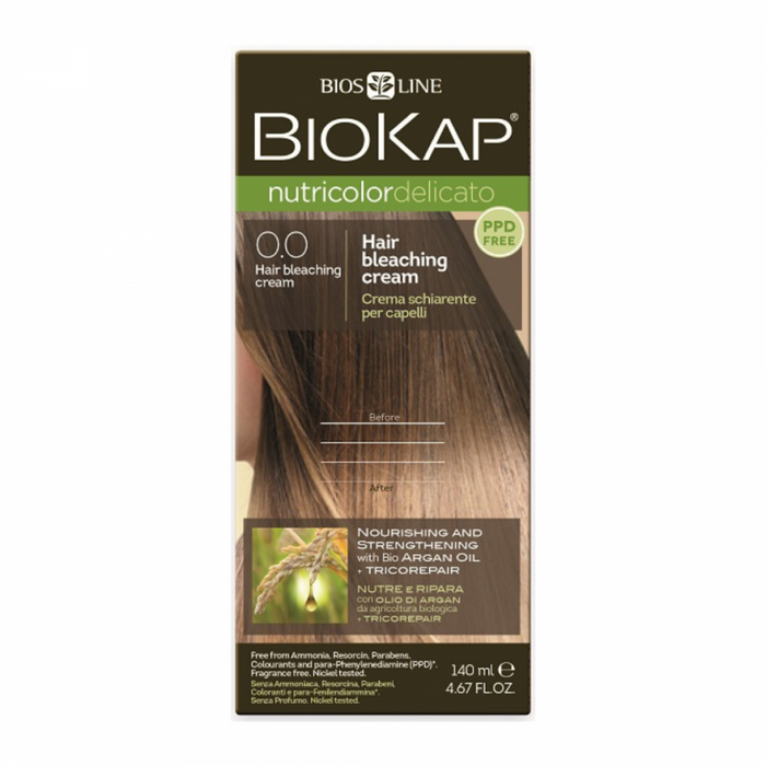 BioKap Nutricolor Delicato 0.0 Hair Bleaching Cream - The Health Shop