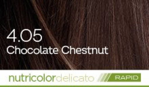 BioKap Nutricolor Delicato RAPID 4.05 Chocolate Chestnut - The Health Shop